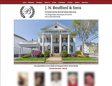 J. N. Boufford & Son Funeral Home & Cremation Service, Manchester, NH